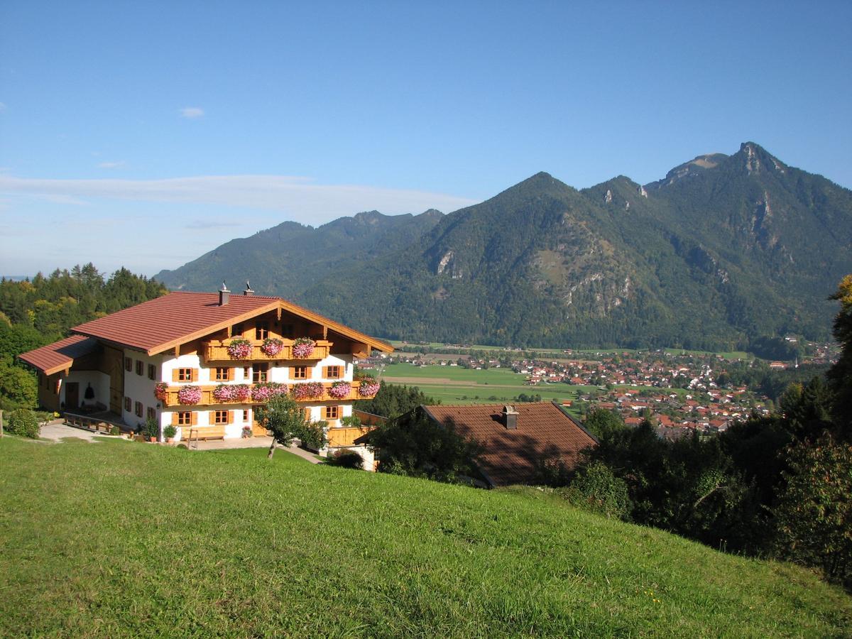 Hacher Josef - Bergpanorama Ferienwohnungen | Chiemgau Karte 마르콰트슈타인 외부 사진